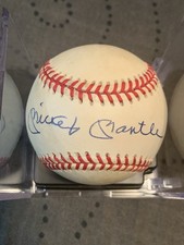 Mickey Mantle Autographed Baseball PSA CERTIFIED With LOA - SEE PICS picture