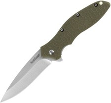 KERSHAW - Green OSO SWEET olive Spring Assisted SPEEDSAFE opening Knife 1830OL picture