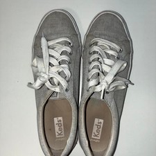 Grey Keds Canvas Sneakers picture