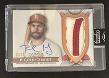 2024 Topps Dynasty Paul Goldschmidt Game-Used Patch Auto Sealed #DAP-PG2 5/10 picture