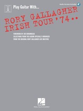 Rory Gallagher Irish Tour 1974 for Guitar Tab Sheet Music Song Book Online Audio picture