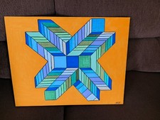 Acrylic paintings on canvas 11x14 picture