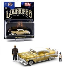 M2 1/64 1956 CHEVROLET BEL AIR LOW RIDERS w/ DAD & SON FIGURES 67500-MJS03-6B picture