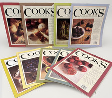 VTG Cooks Illustrated LOT 9 Magazine Mixed issues 1998-2000 Staging Gourmet Cook picture
