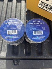 jones stephens 10 PACK DEAL.  PVC pipe wrap tape 1x100 10mil picture