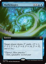 Mathemagics Secrets of Strixhaven Extended Art Regular NM MTG picture
