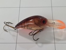 VINTAGE PRE-RAPALA STORM WIGGLE WART LURE NATURISTIC BROWN CRAYFISH CLEAR LIP picture