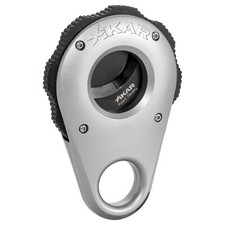 Xikar Revolution Rotary Action Steel Cigar Cutter Power Assisted Cutting -Silver picture