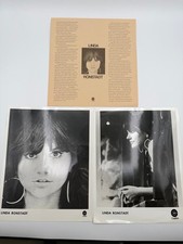 Vintage Linda Ronstadt Promotional Press Kit Capital Records Photos 10x8