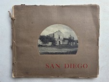 San Diego Antique 1898 Book Portfolio of Photographs with 24 Photogravures picture