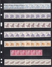 Lighthouse Vario 7S Stock Stamp Pages 7 Rows Professional Pack of 25 Black NEW picture
