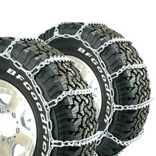 Titan Truck V-Bar Tire Chains Ice or Snow Covered Roads 7mm 265/75-22.5 picture