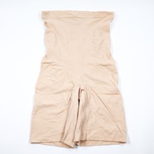 Spanx SPANXsculpt OnCore High-Waisted Mid-Thigh Short 1X Plus Solid Beige EUC picture