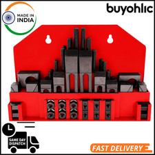 58 Pcs Milling Clamping Kit with Step Blocks & Strap Clamps picture