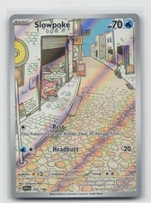 Slowpoke Holo Illustration Rare SV01: Scarlet & Violet Base Set 204/198 NM picture