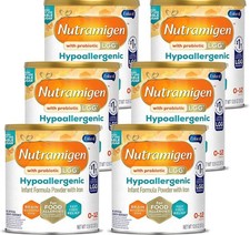 Nutramigen Hypoallergenic Infant Formula Powder Iron 12.6 Oz X 6 Exp 06/2027 picture