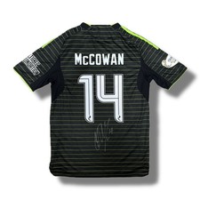Signed McCOWAN Celtic FC Match Worn 2025/26 Football Away Shirt - COA picture