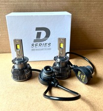 2x New D2S Headlight Bulbs 6000K Super White Xenon HID LED Conversion Kit picture
