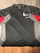 Adidas Universal2.010 Climalite Mens Grey,Red Men's Shirt XL (NWT) RARE Deadstoc picture