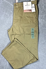 NWT Dockers Men's Broken In Khakis Sz 38x30 Desert San Straight Fit Flat Front picture