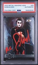 Danhausen 2022 Skybox AEW Metal Universe #83 Rookie Authentic Autograph RC picture