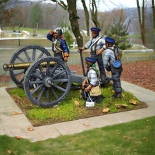 British Artillery Service Dress 28mm Napoleonic Unpainted Resin Wargame Figures picture