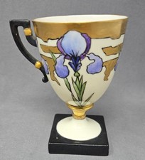 Lenox Belleek Teacup with Irises 1889-06 #1 picture