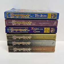 Dragonlance Fantasy Paperback Vintage Novels • Lot Of 6 • Mixed Titles Series picture