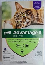 Advantage II Large Cat Flea Treatment & Prevention – 6-Month Supply picture