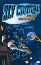 Kevin Miller Signed 11x17 Sly Cooper Thievius Raccoonus Autograph Poster JSA COA picture