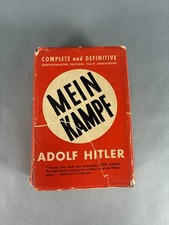 Mein Kampf 1940 1st US Edition 18th Impression Fully Annotated Hardcover/Jacket picture