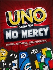 UNO Show 'Em No Mercy Special Action Card Game | Durable Deck | Game Night Fun picture
