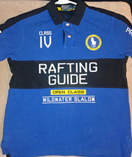 Vintage Polo Ralph Lauren Class IV Rafting Guide Wildwater Slalom Polo Size L picture