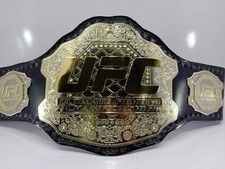 UFC LEGACY CHAMPIONSHIP RELICA TITLE BELT WORLD UFC CHAMPION 2MM BRASS NEW  picture