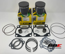 '98-'00 Arctic Cat ZL, ZR 500 Top End Kit Standard 71mm Bore Piston Kits, Gasket picture