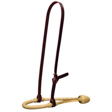 Weaver Leather Bosal Hanger ONLY - 5/8” Burgundy Latigo Leather - Average Horse picture