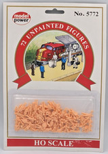 Model Power 5772 HO Unpainted Figures (Set of 72) picture