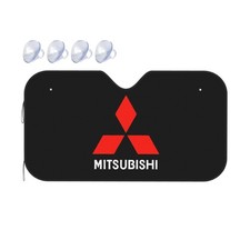 Mitsubishi Windshield Sunshade Visor Protector Keep Vehicle Cool Size M picture