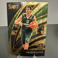 2025-26 Panini Select Euroleague Dimitris Diamantidis Courtside 1 of 1 SSP  picture