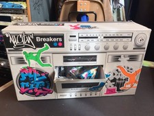 Kidrobot All City Breakers  Boom Box Display with 10 Sealed B-Boys packs inside picture
