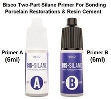 Dental BIS SILANE Two Part Silane Primer A & B For Bonding Porcelain Restoration picture