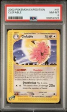 2002 Pokémon Expedition 41 Clefable PSA 8 NM-MT picture