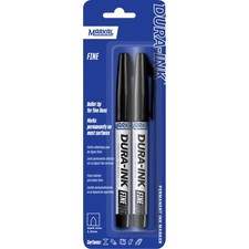 Markal DURA-INK 2-Pk. of Fine Permanent Ink Markers, Model# 96126 picture