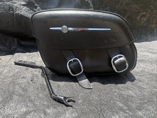 Harley Davidson Genuine 00-06 Softail Fatboy Saddlebag with Bracket 90452-04 picture