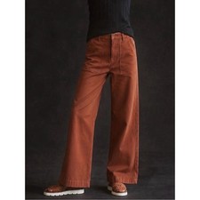 Anthropologie Pistola High Rise Wide-Leg Utility Pants in Spice Size 30 picture