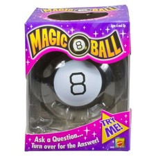 Magic 8 Ball Toy Vintage Game Fortune Teller Kids Lucky Answers Mattel 30188 picture
