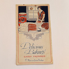 Calumet Baking Powder Delicious Baking Advertising Booklet 1910 Bakery & Baking picture