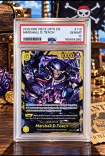 Bandai One Piece CCG Marshall D. Teach OP16-119 Holo Special PSA 10 EN 2026 picture