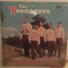 THE  TEENAGERS      LP       FEATURING  FRANKIE  LYMON picture