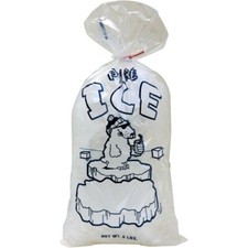 5 lb, 8 lb , 10 lb, 20 lb, 50 lb Ice Bags with Twist Ties Pure Ice 250 500 1000 picture